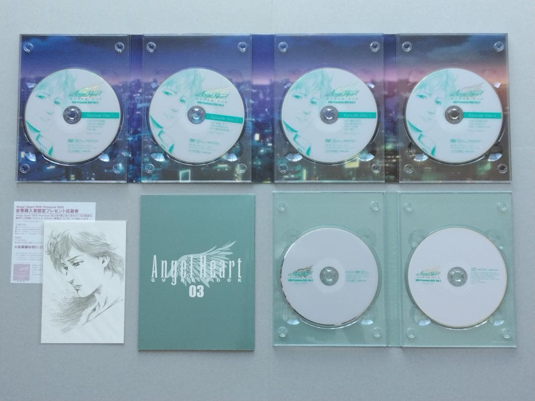 【美品】エンジェル・ハート　DVD Premium BOX　全4巻　完全生産限定