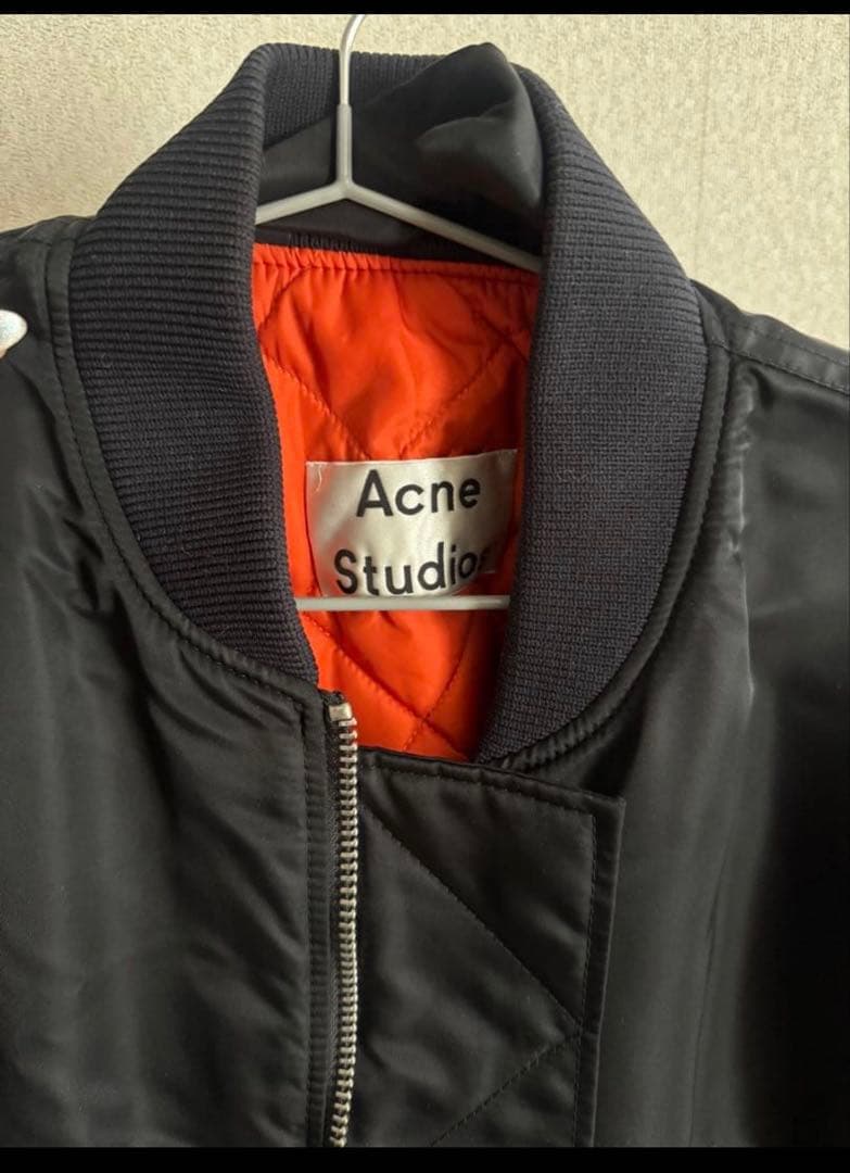Acne Studios MA-1ジャケット ブラック　MAKIO 44サイズ