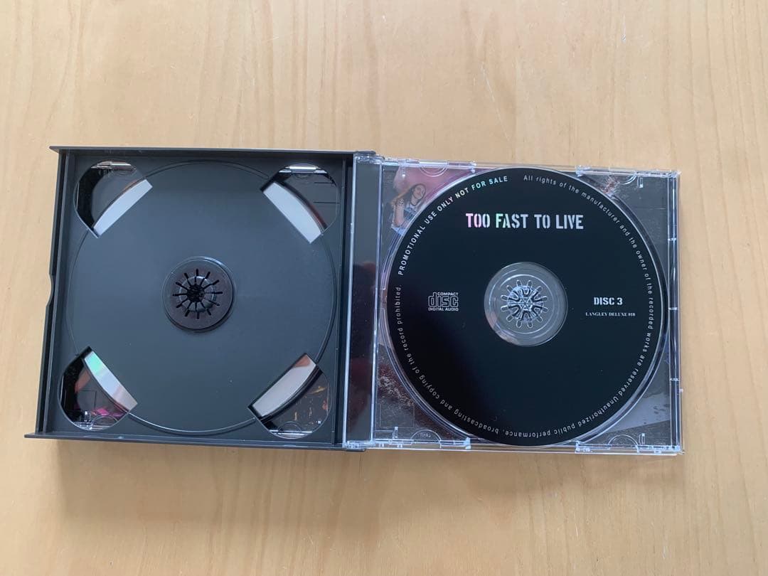 メタリカ/ アンスラックス/Too Fast to Live 3CD LIVE