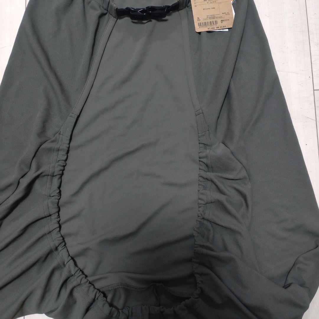 ノースフェイスBaby Sunshade Blanketケープ UV虫よけ深緑