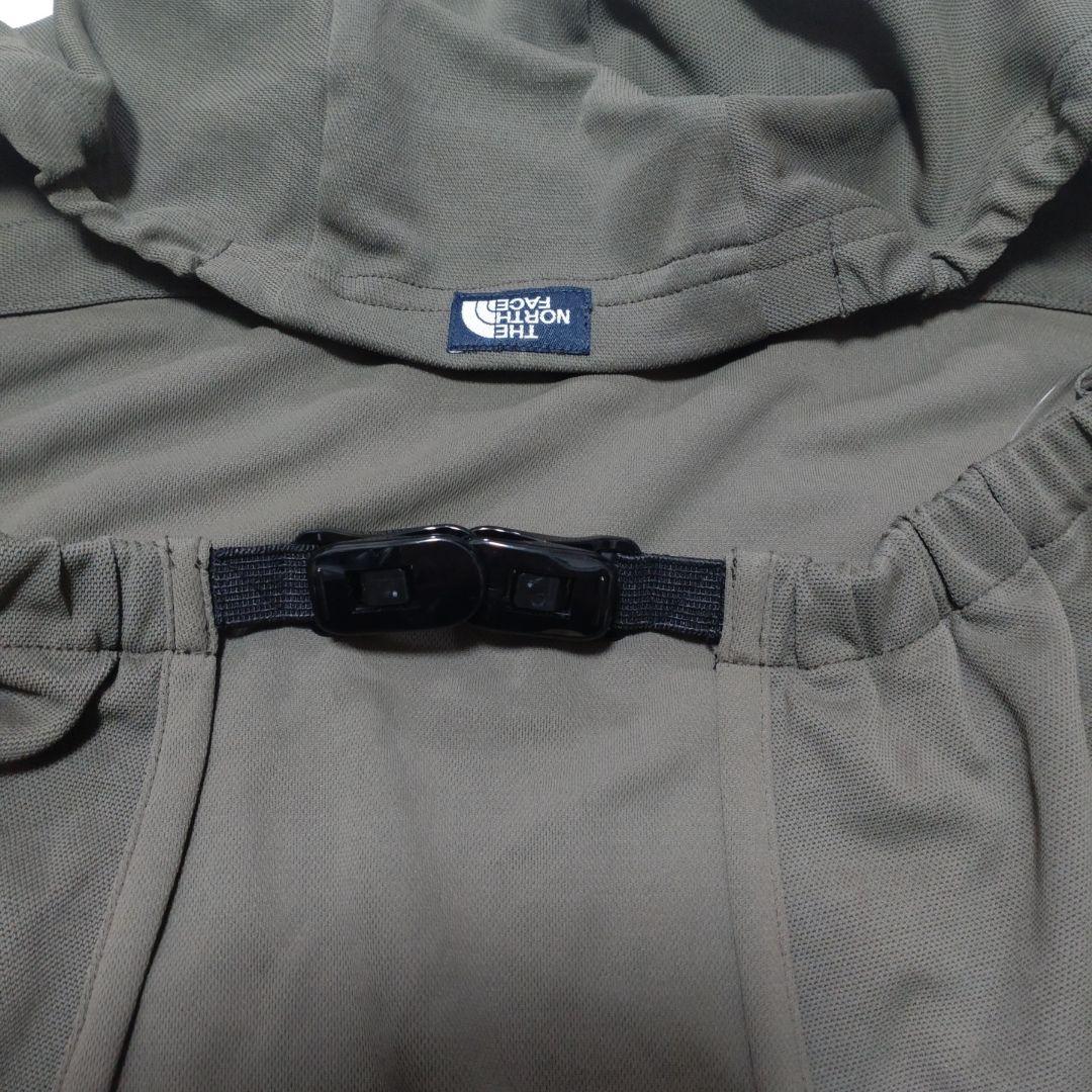 ノースフェイスBaby Sunshade Blanketケープ UV虫よけ深緑