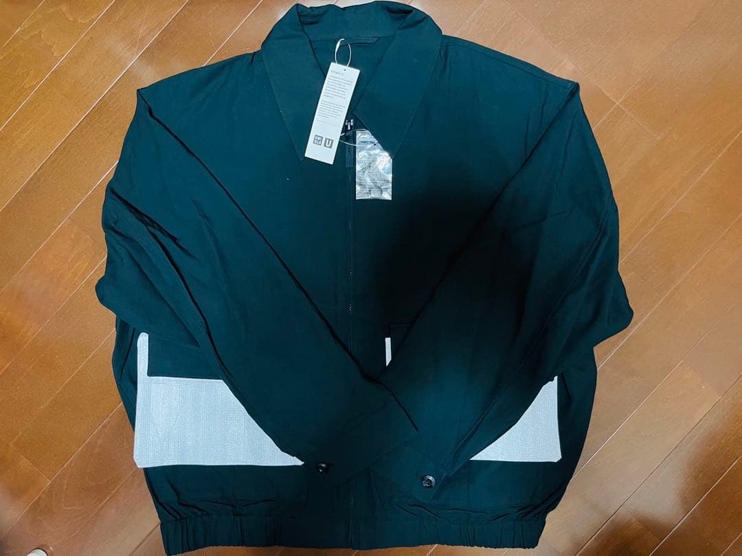 26ss UNIQLO U ショートブルゾン ブラック XXL