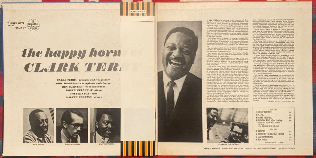 Clark Terry JAZZ ジャズ 見本盤 非売品 帯付 LP レコード