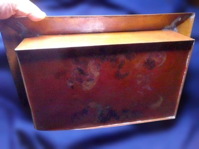 銅製　ヴィンテージ　とても貴重な作りの良い「燗銅壺（かんどうこ）」特注品