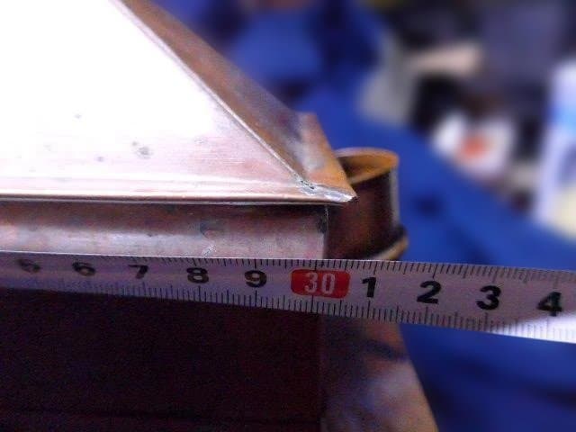 銅製　ヴィンテージ　とても貴重な作りの良い「燗銅壺（かんどうこ）」特注品