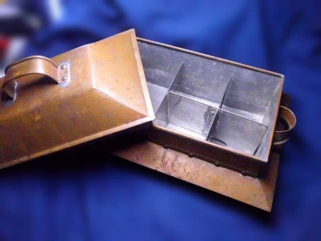 銅製　ヴィンテージ　とても貴重な作りの良い「燗銅壺（かんどうこ）」特注品
