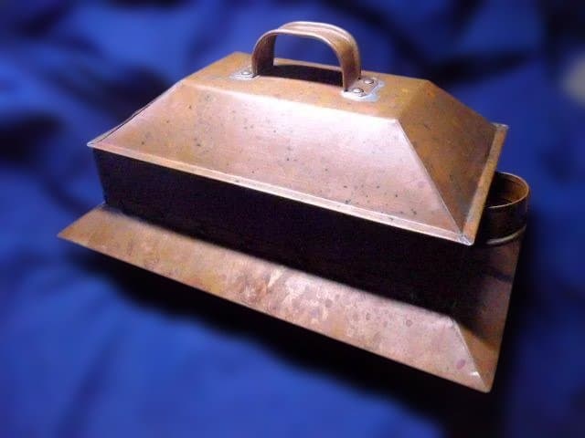 銅製　ヴィンテージ　とても貴重な作りの良い「燗銅壺（かんどうこ）」特注品
