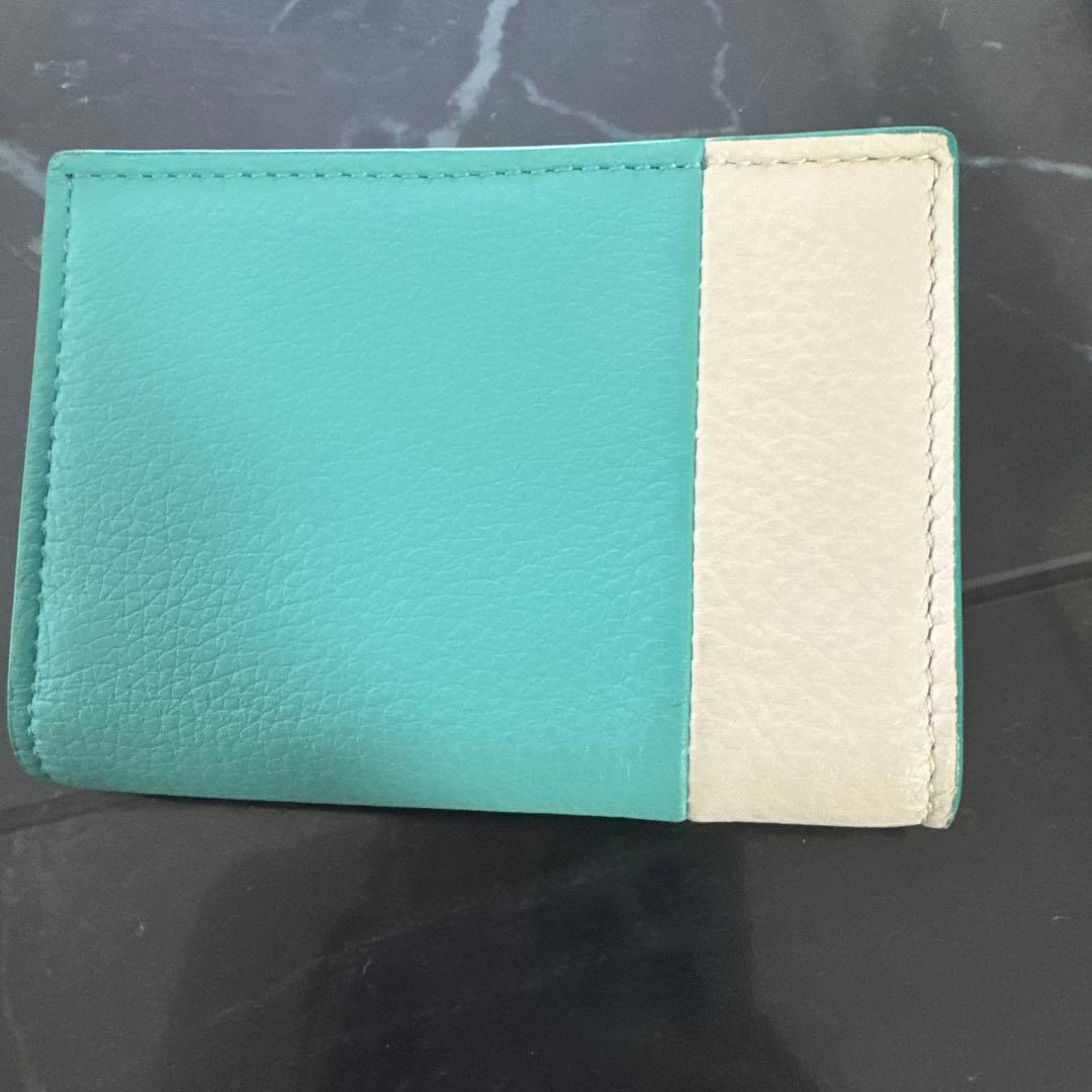 Tiffany & Co. ミントグリーン 名刺入れ