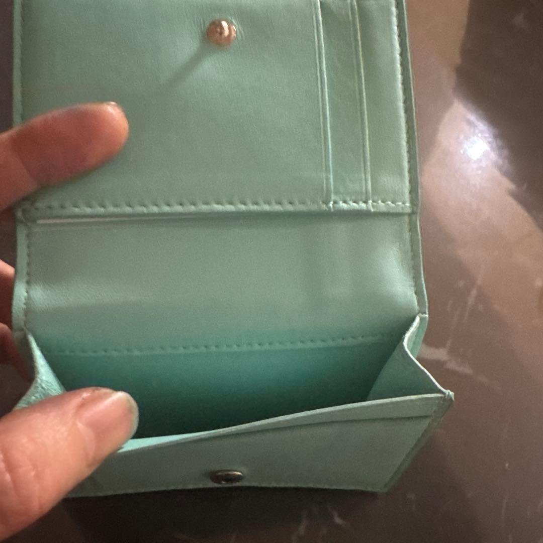 Tiffany & Co. ミントグリーン 名刺入れ