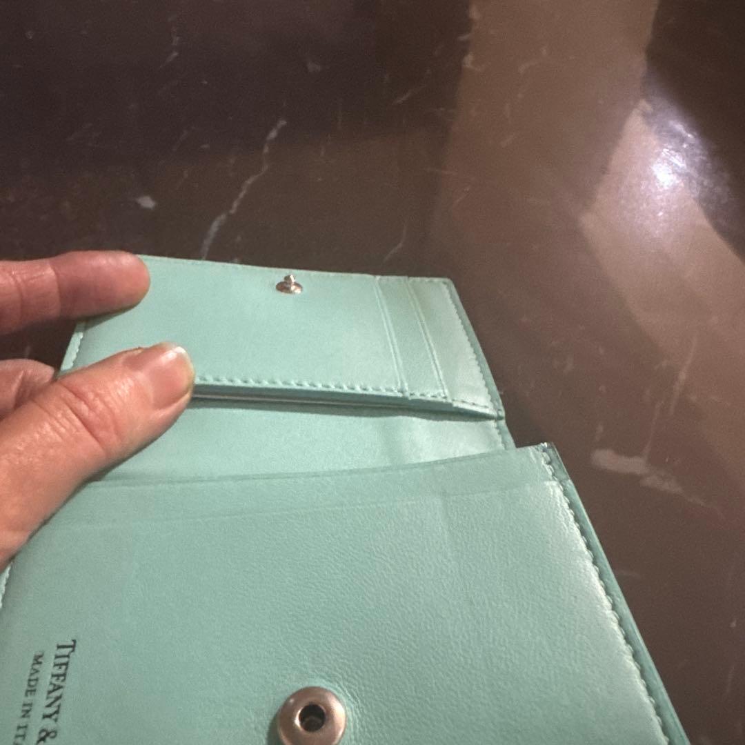 Tiffany & Co. ミントグリーン 名刺入れ
