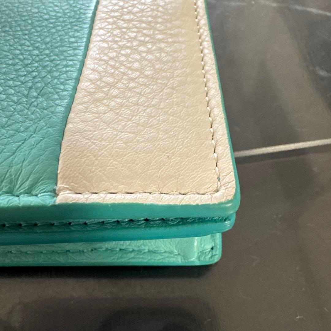 Tiffany & Co. ミントグリーン 名刺入れ