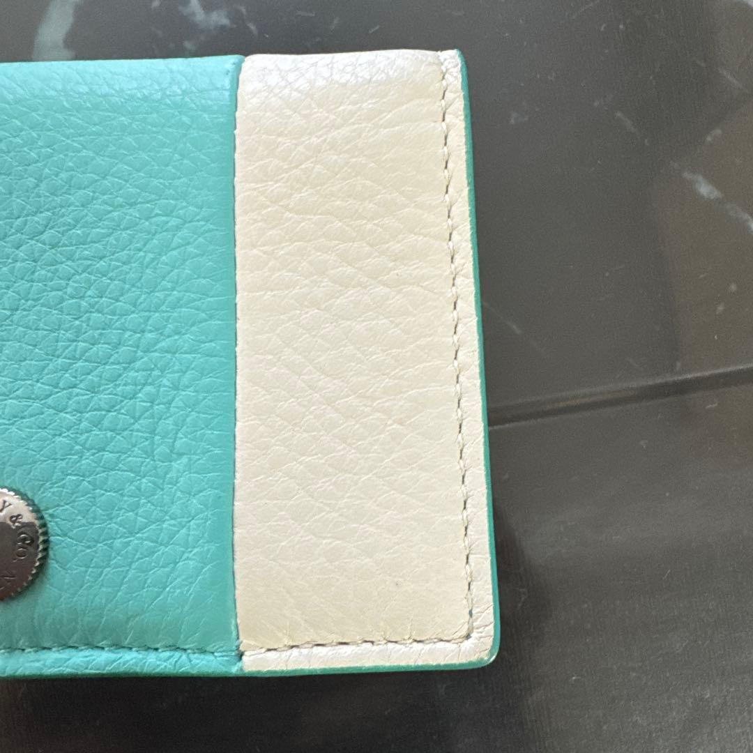 Tiffany & Co. ミントグリーン 名刺入れ