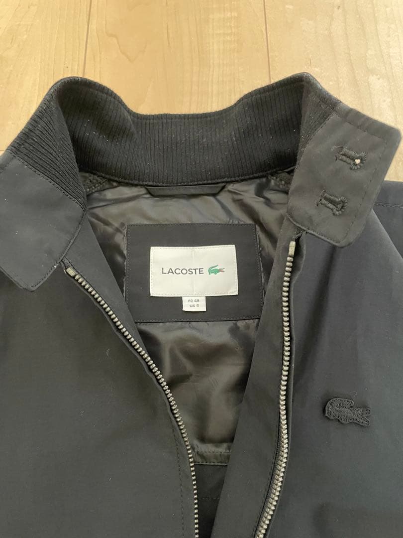 【美品】LACOSTE ブルゾン 表記サイズS ラコステスイングトップジャケット
