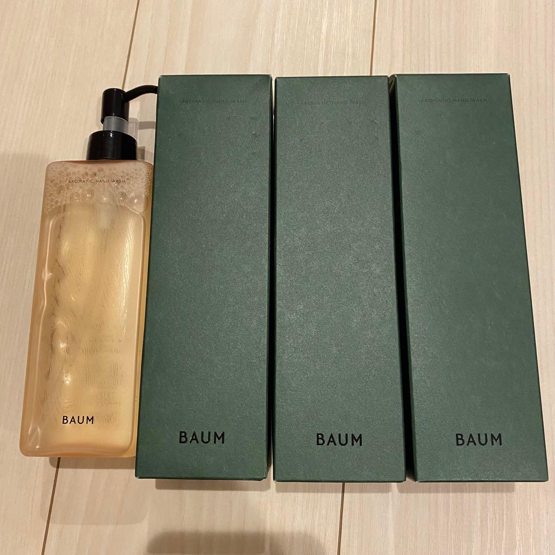 【新品・３セット】BAUMアロマティックハンドウォッシュ ハンドソープ300ml