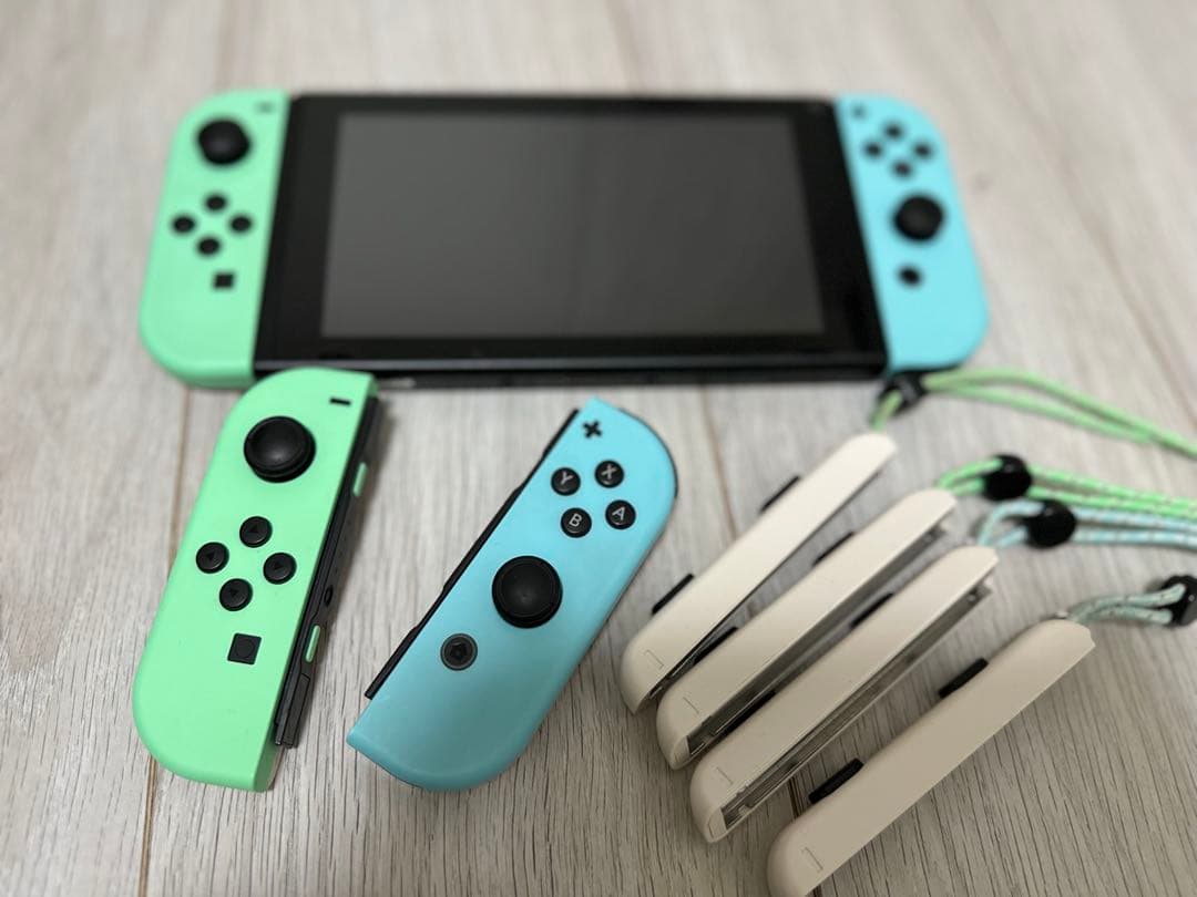 Nintendo Switch あつまれどうぶつの森　セット ジョイコン4本