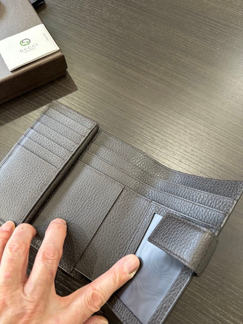 グッチの三つ折り財布