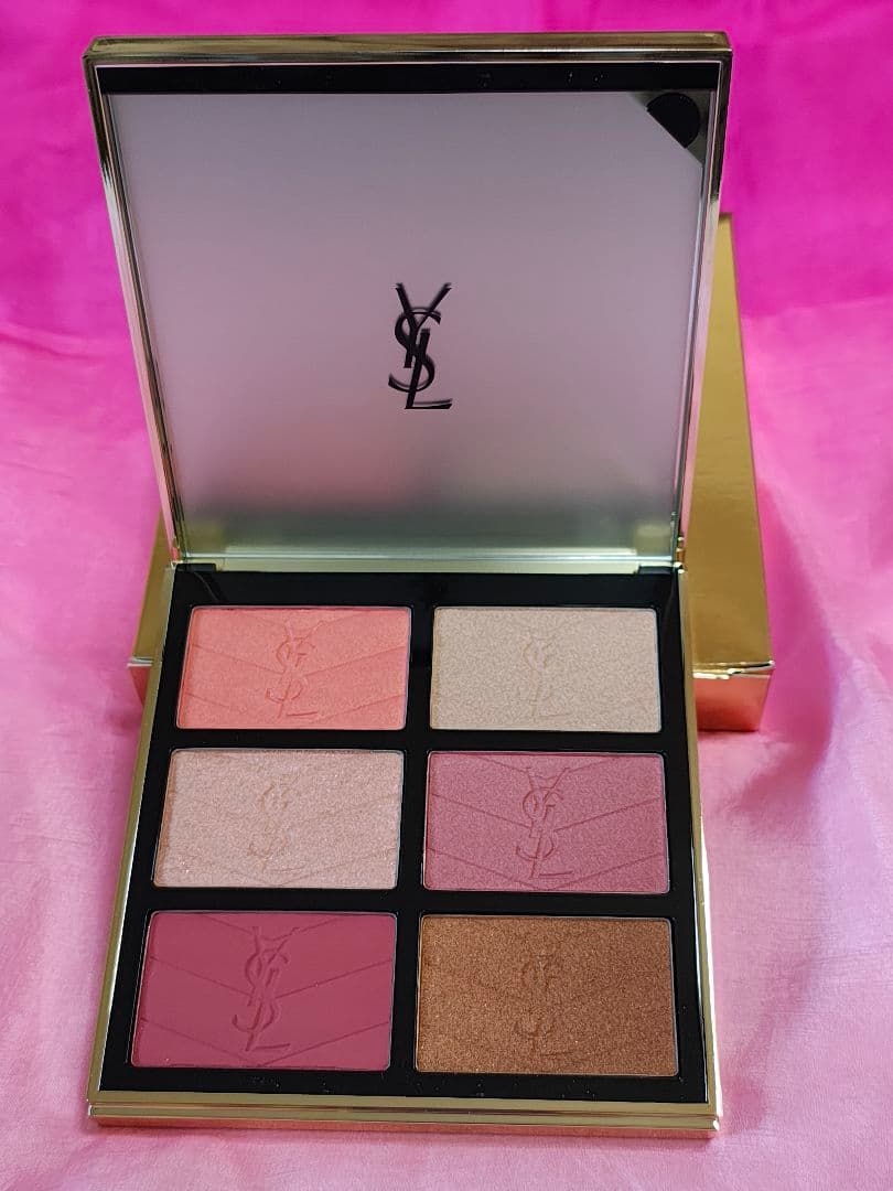 YSL　クチュールフェイスパレット ゴールデンオアシス　2025 ホリデー