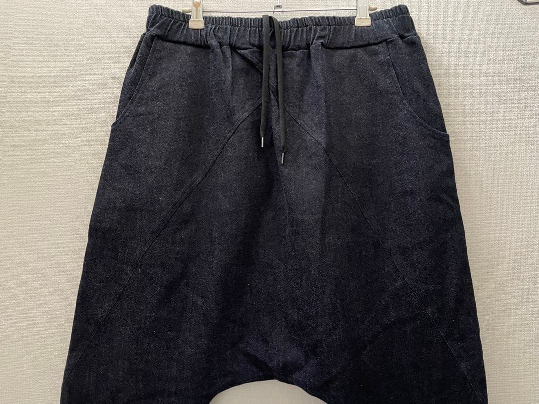 未使用に近い！レアセル スーパーストレッチニットサルエルデニム JAPAN