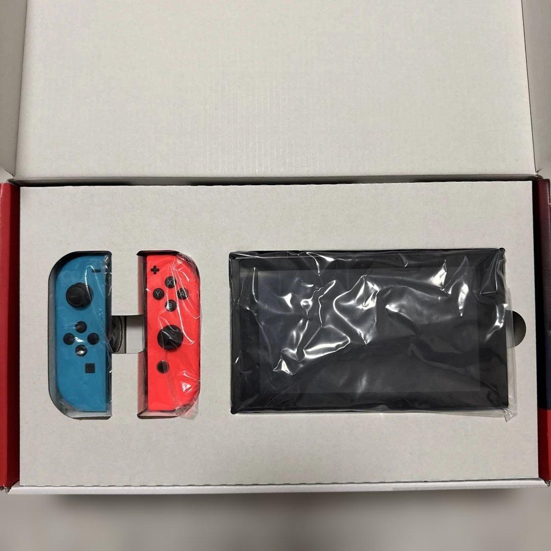 【美品】Nintendo Switch 本体　付属品　箱あり