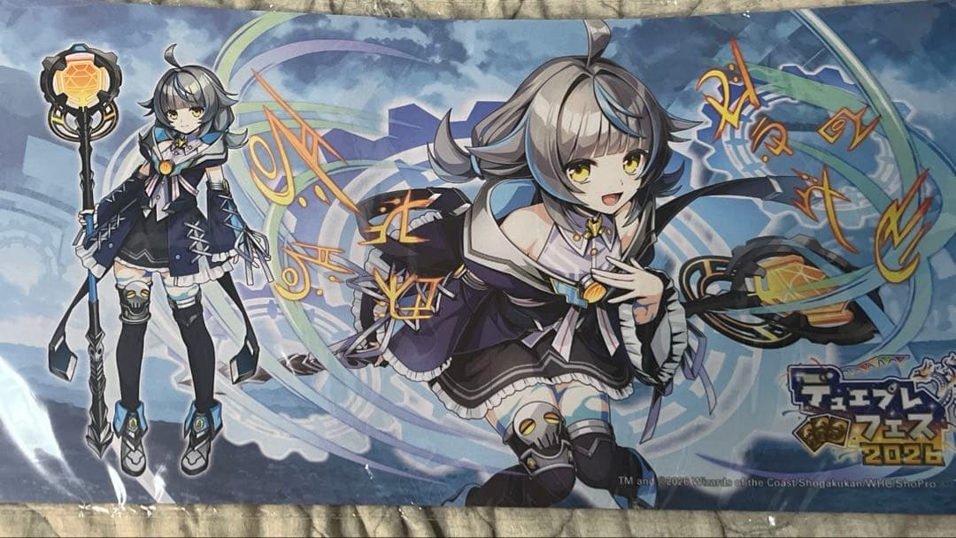 デュエプレフェス　ヴィヴィ　プレイマット　ヴィヴィJJ スリーブ