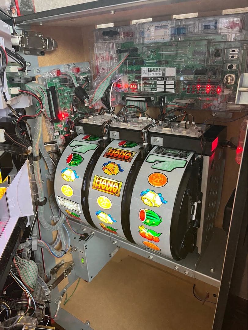 ぷにぃー Sスターハナハナ パチスロ実機 不要機付 パイオニア