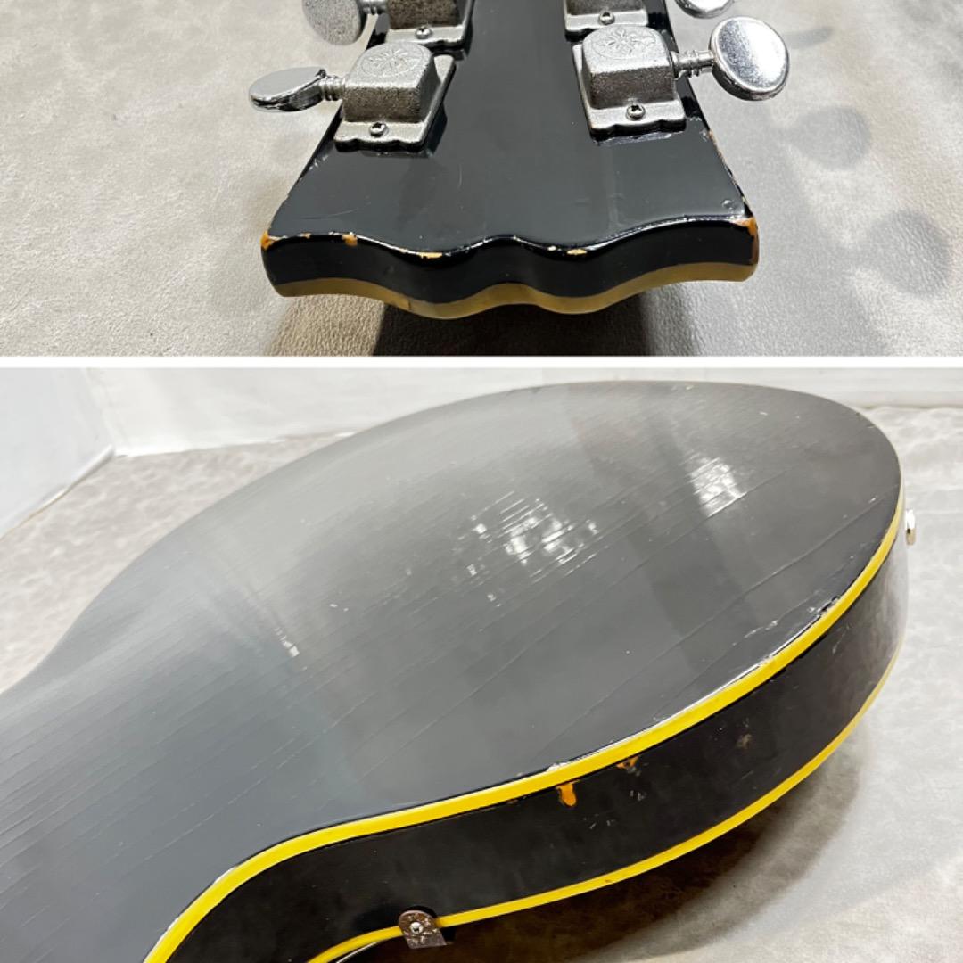 Honey 70年代 国産フルホロウ P-90タイプ搭載 箱鳴り良好
