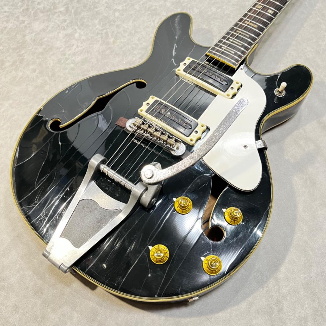 Honey 70年代 国産フルホロウ P-90タイプ搭載 箱鳴り良好
