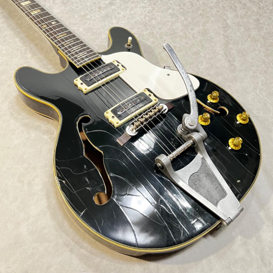 Honey 70年代 国産フルホロウ P-90タイプ搭載 箱鳴り良好
