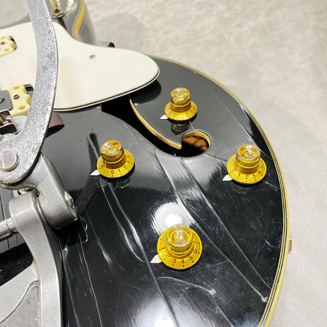 Honey 70年代 国産フルホロウ P-90タイプ搭載 箱鳴り良好