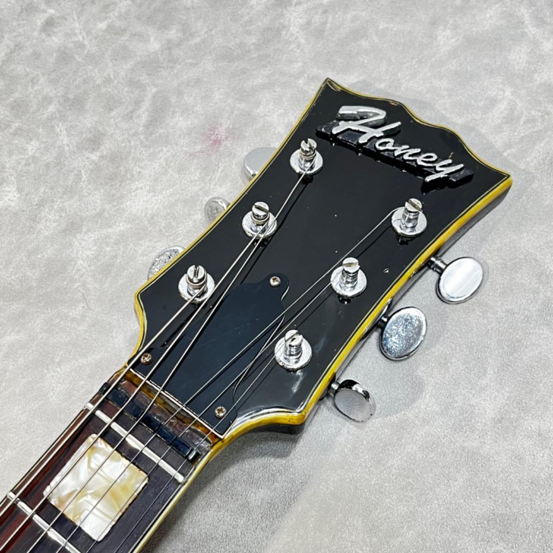 Honey 70年代 国産フルホロウ P-90タイプ搭載 箱鳴り良好