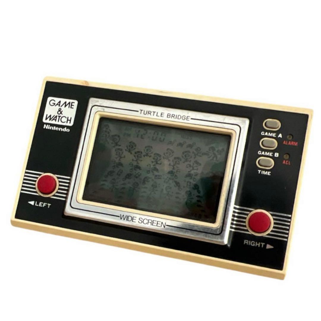 【レトロ】任天堂 ゲーム&ウォッチ TURTLE BRIDGE TL-28