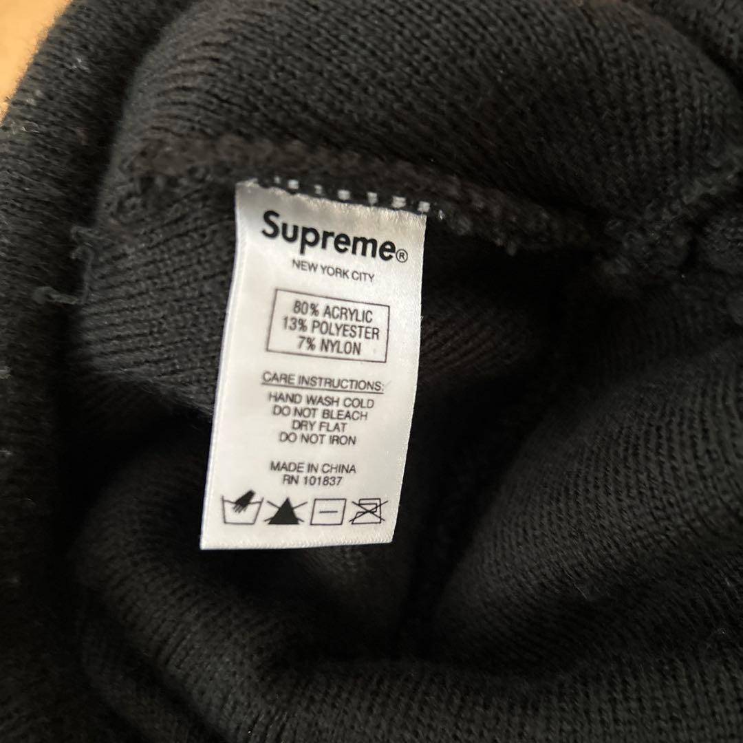 supremeビーニー　ニットキャップ