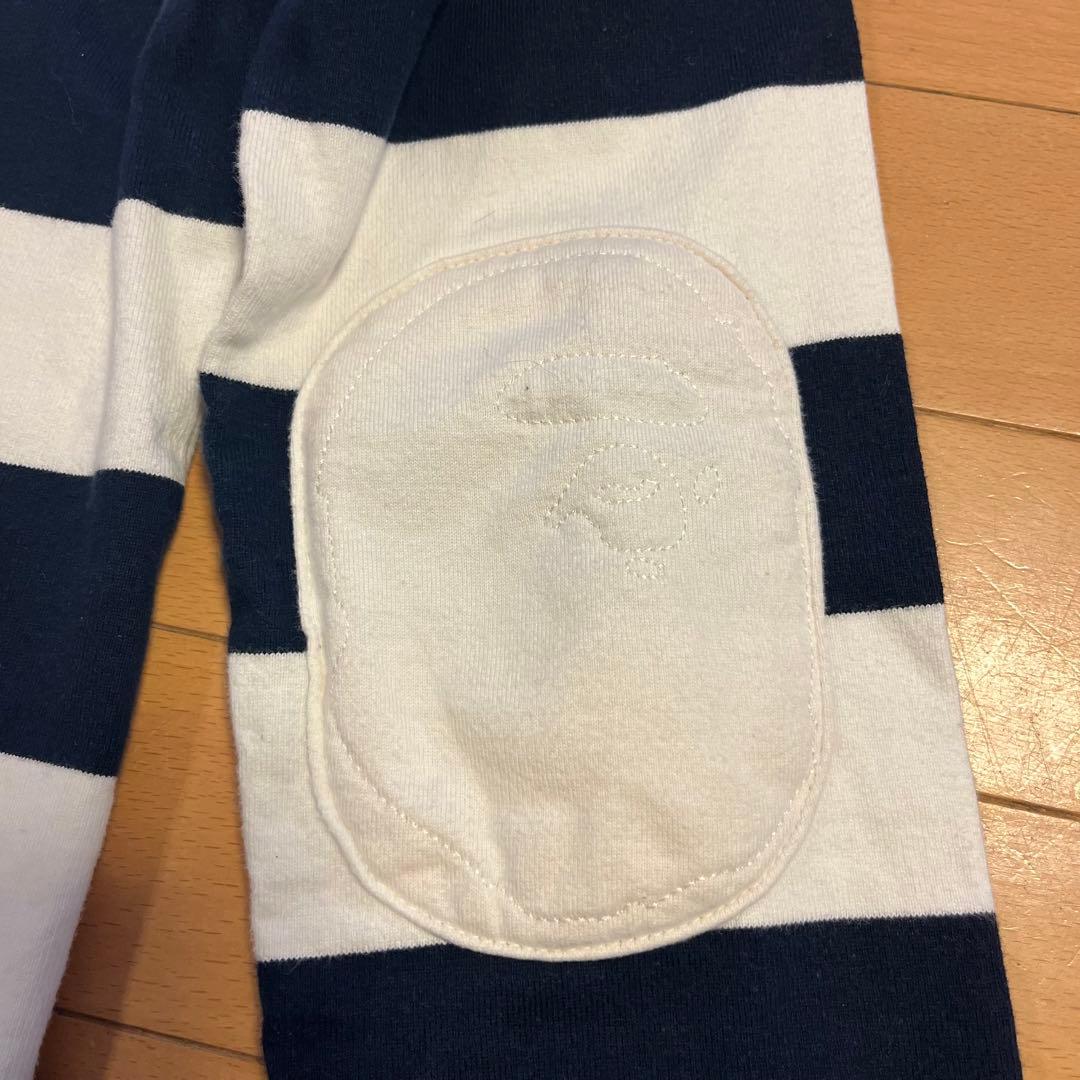 A BATHING APE アベイシングエイプ ラガーシャツ ポロシャツ 長袖