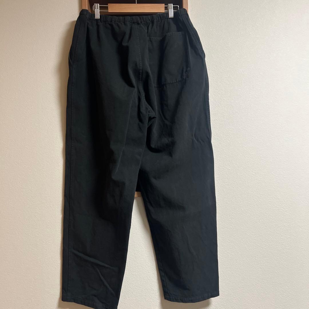 個*人様 COMOLI 23AW 製品染めセットアップ　黒　サイズ2