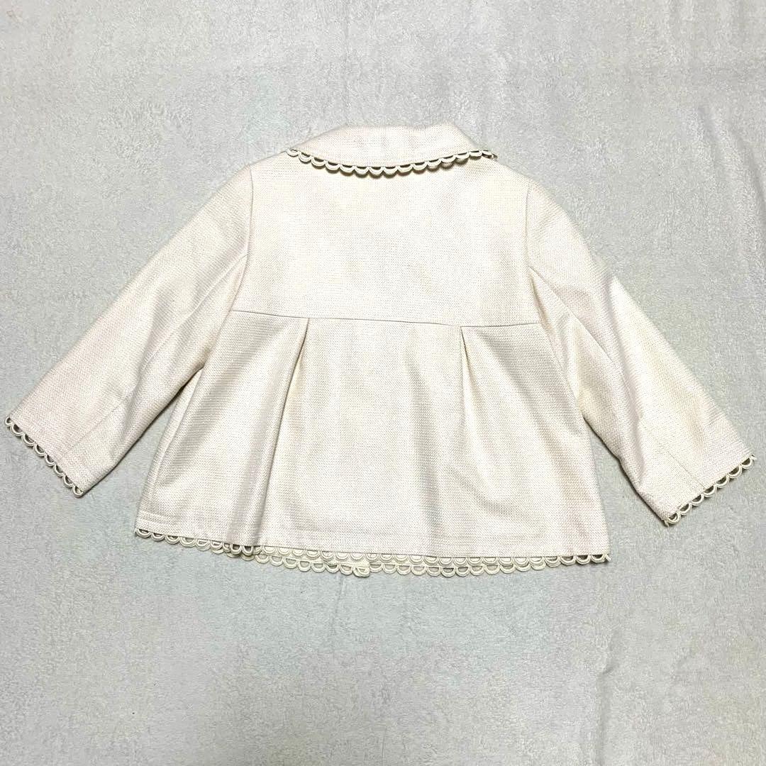 【MILK】 ミルク　フリル襟　ジャケット　ラメ入り ショートコート　ロリータ
