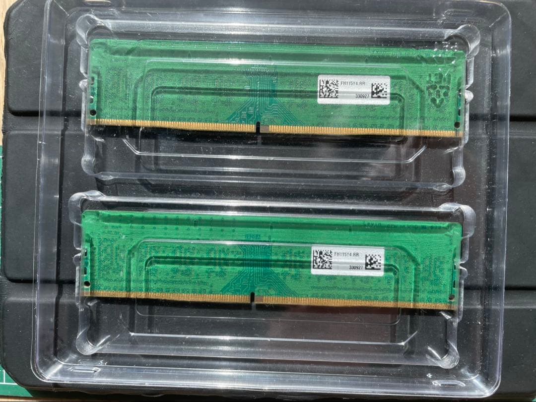 DDR4 16GB (4GB×4)メモリセット Crucial/SK hynix