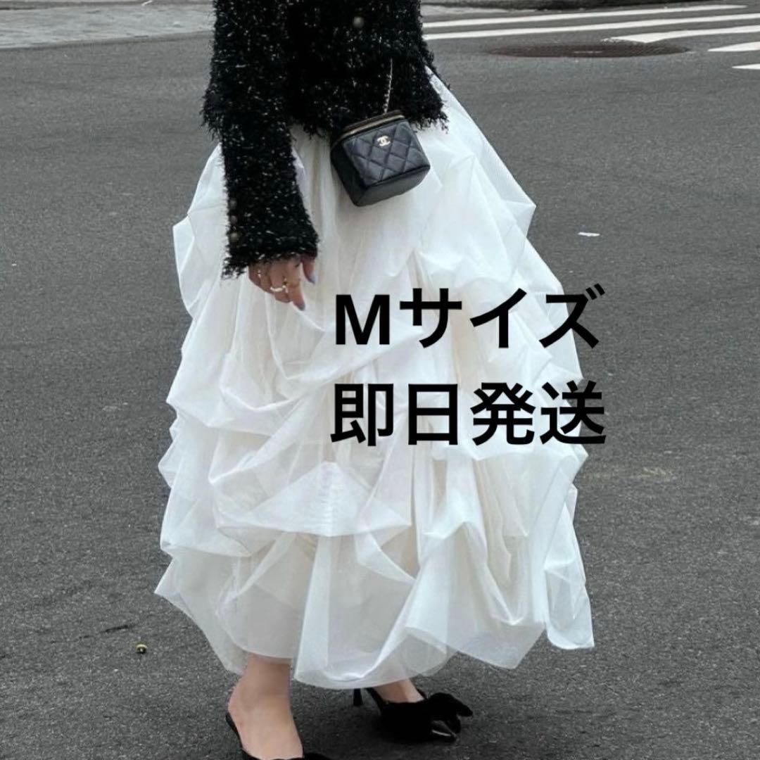 スカート THETOE Iris tulle skirt