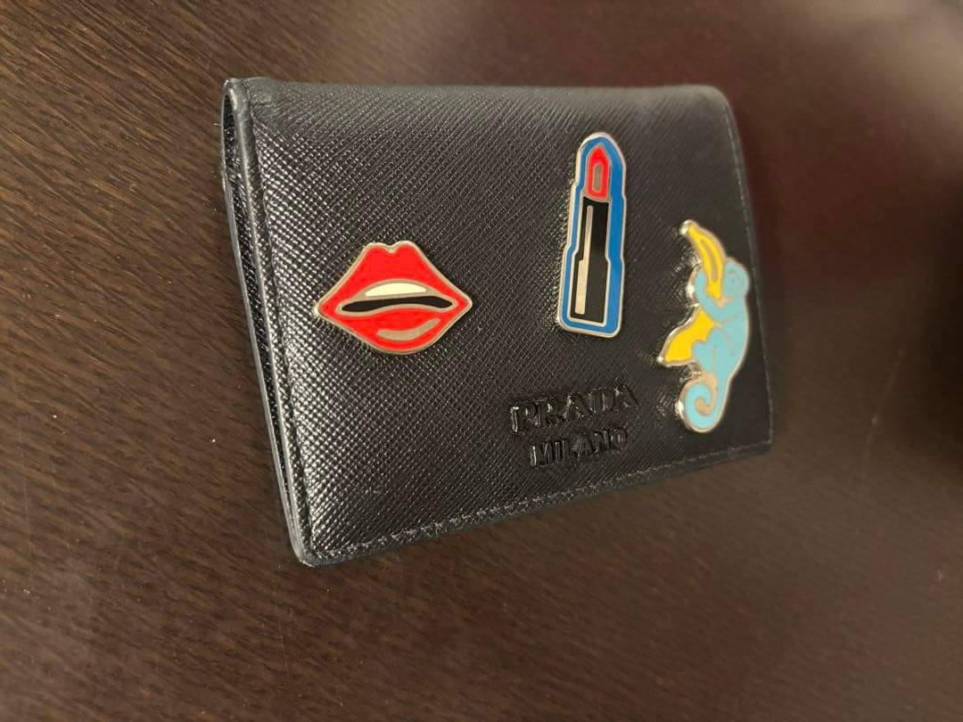 【PRADA】プラダ サフィアーノウォレット黒