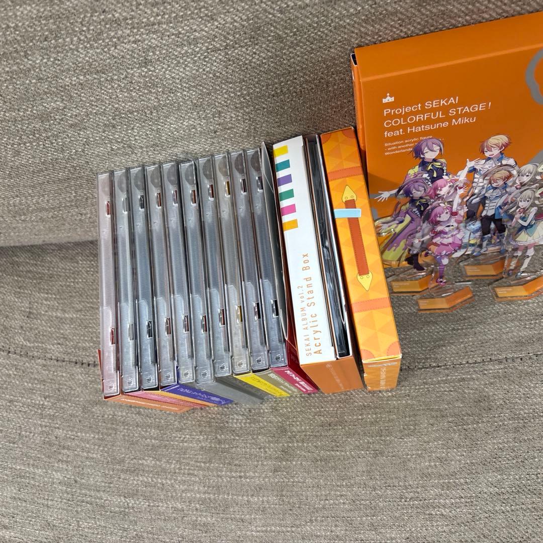 プロセカ ワンダーランズショータイム ワンダショ CD ポスター セット