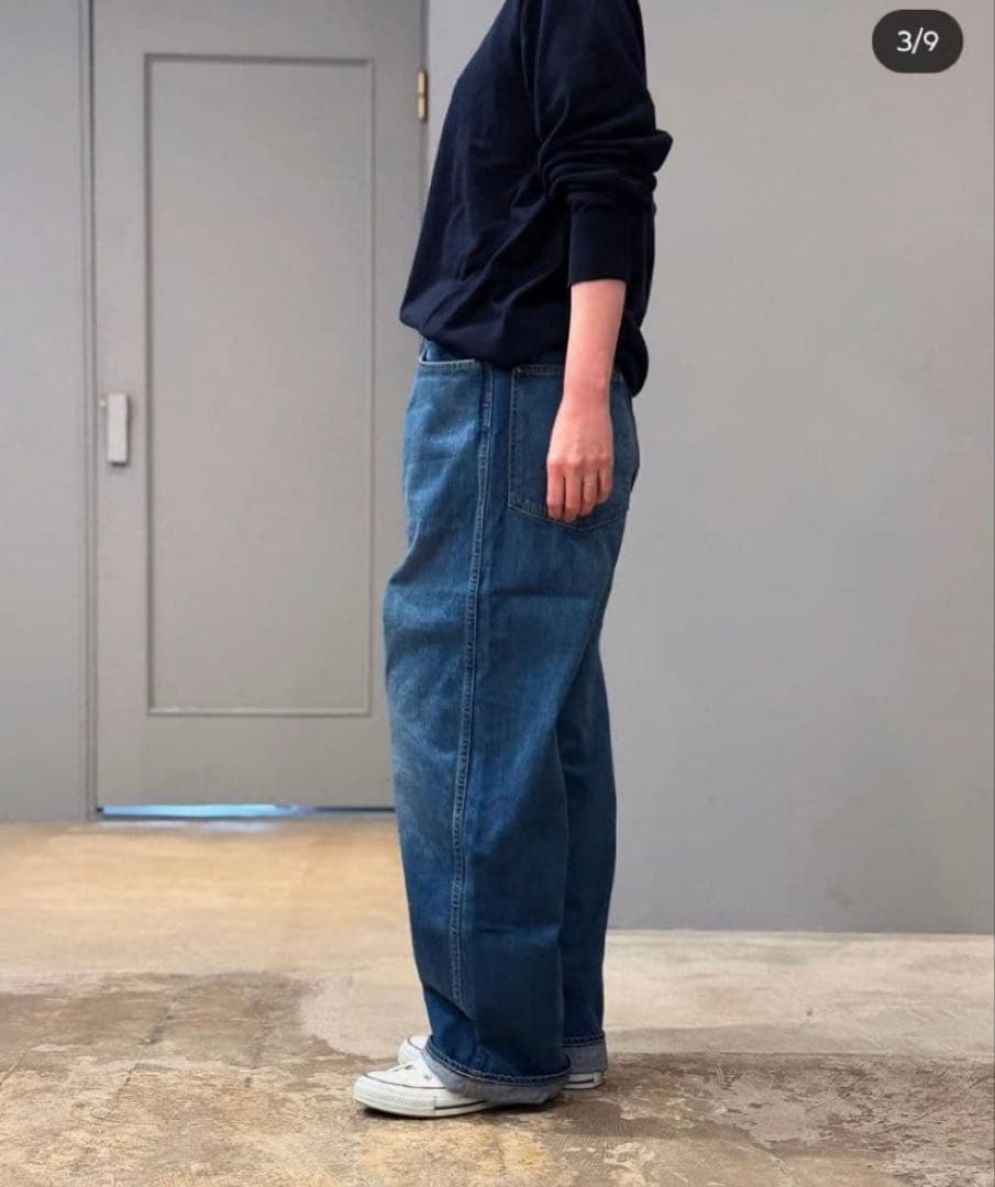 美品chimala WAIST ADJUSTABLE DENIM