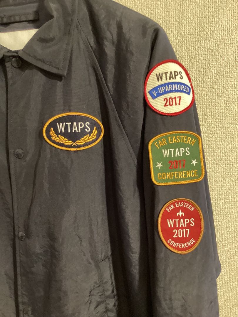wtaps ワッペン スーベニアジャケット コーチジャケット ナイロンジャケット