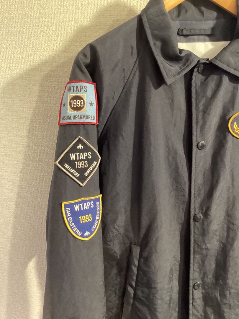 wtaps ワッペン スーベニアジャケット コーチジャケット ナイロンジャケット