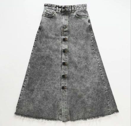 美品　DIESEL ディーゼル デニム シースルレイヤードスカート