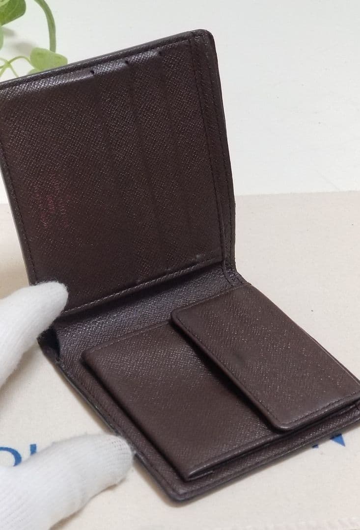 LOUIS VUITTON ダミエ ポルトビエカルトクレディモネ 二つ折り財布