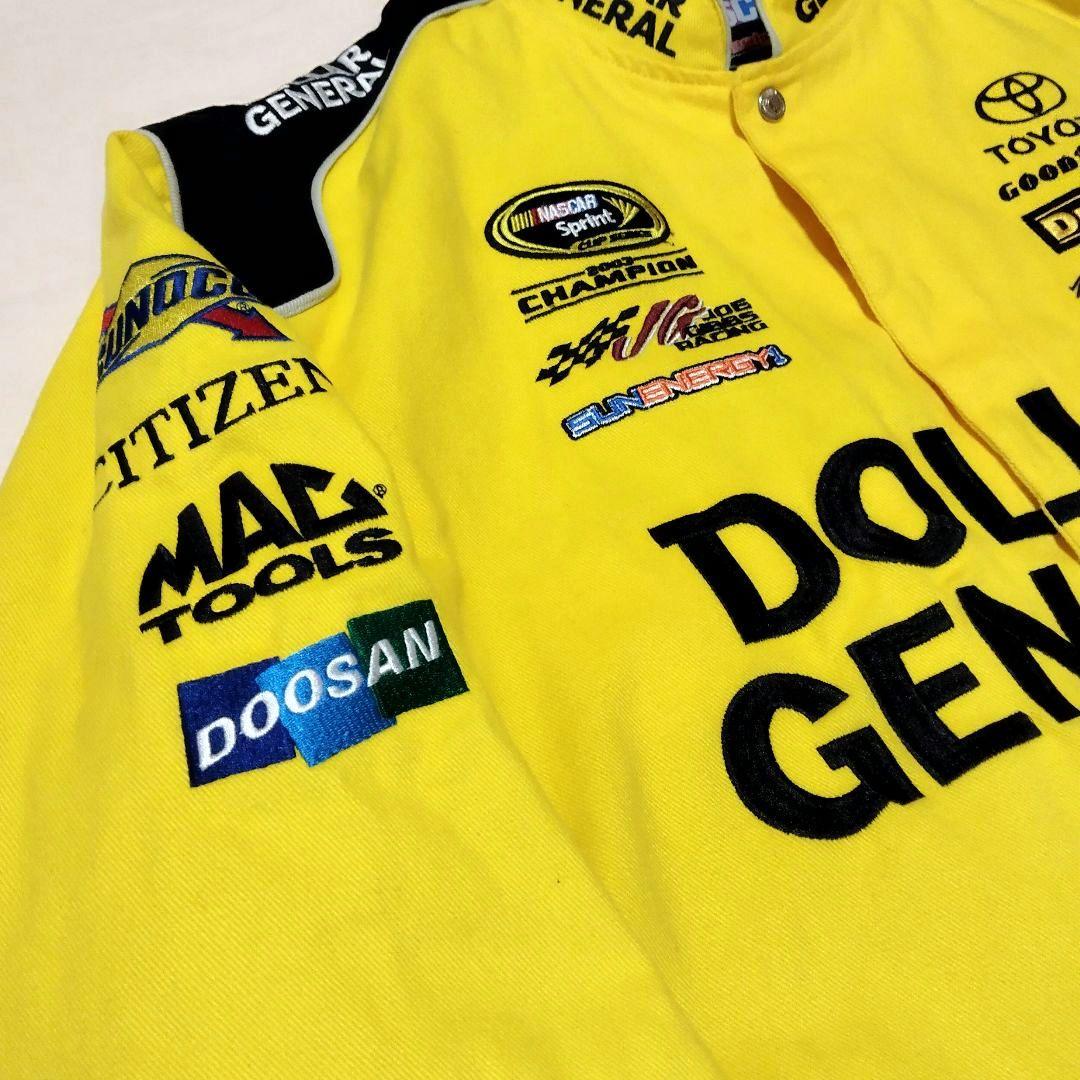 NASCAR　レーシングジャケット　マットケンゼス　海外限定　総刺繍柄　2XL