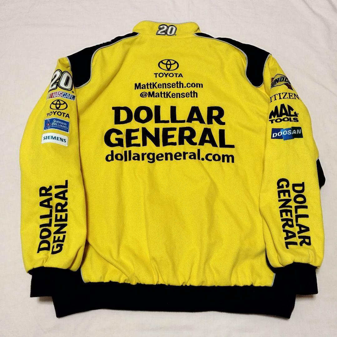 NASCAR　レーシングジャケット　マットケンゼス　海外限定　総刺繍柄　2XL