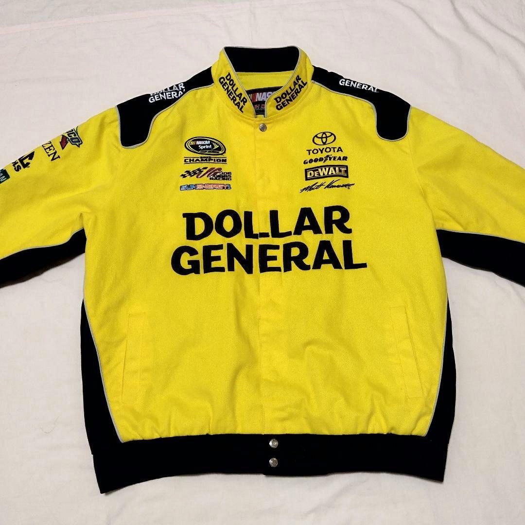 NASCAR　レーシングジャケット　マットケンゼス　海外限定　総刺繍柄　2XL