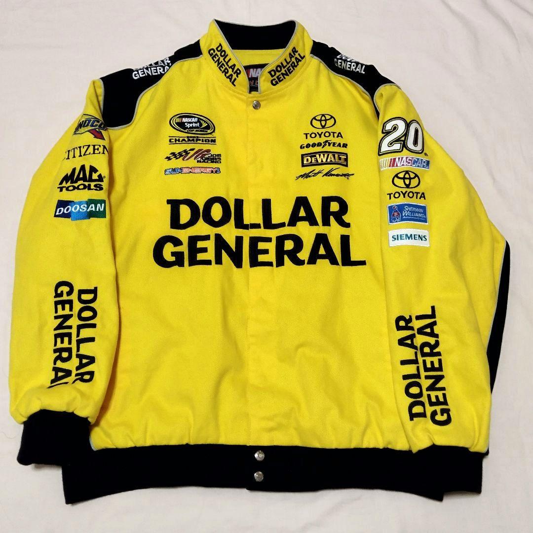 NASCAR　レーシングジャケット　マットケンゼス　海外限定　総刺繍柄　2XL