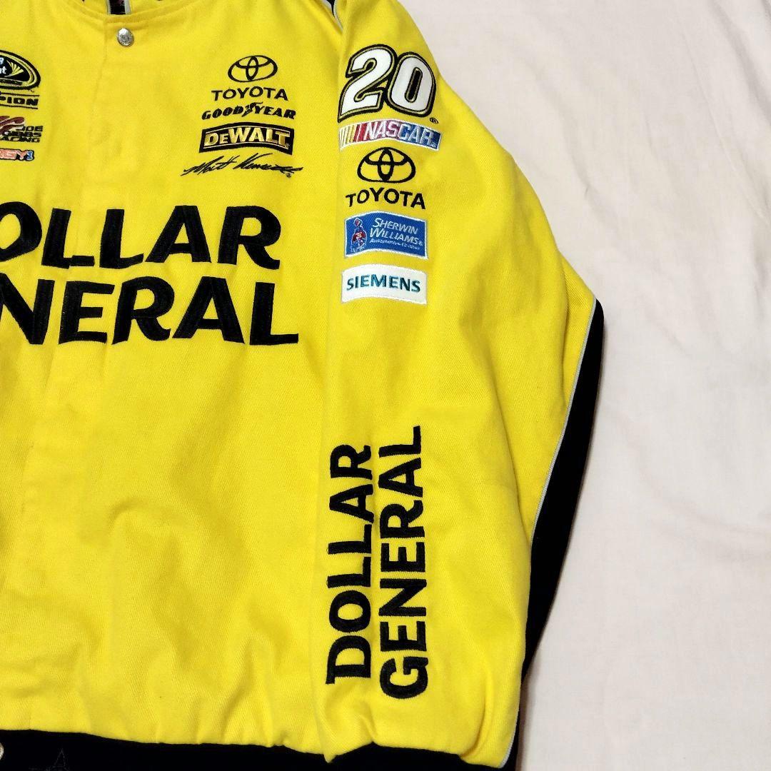 NASCAR　レーシングジャケット　マットケンゼス　海外限定　総刺繍柄　2XL