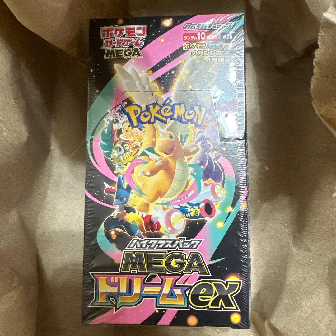 ポケモンカードゲーム MEGA ドリームex 未開封　シュリンク付き